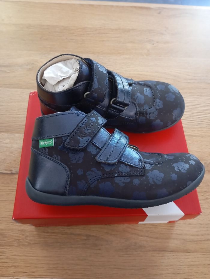 Kickers neuves pour fille en taille 27 - photo numéro 3