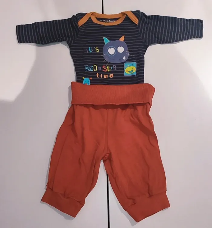 Lot de 3 ensembles garçon, 3 mois, 8 pièces - photo numéro 4