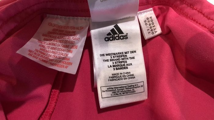 Jupe Short Adidas rose taille 14 ans - photo numéro 12