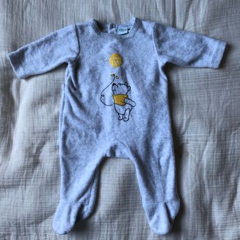 Pyjama en velours Winnie l’ourson