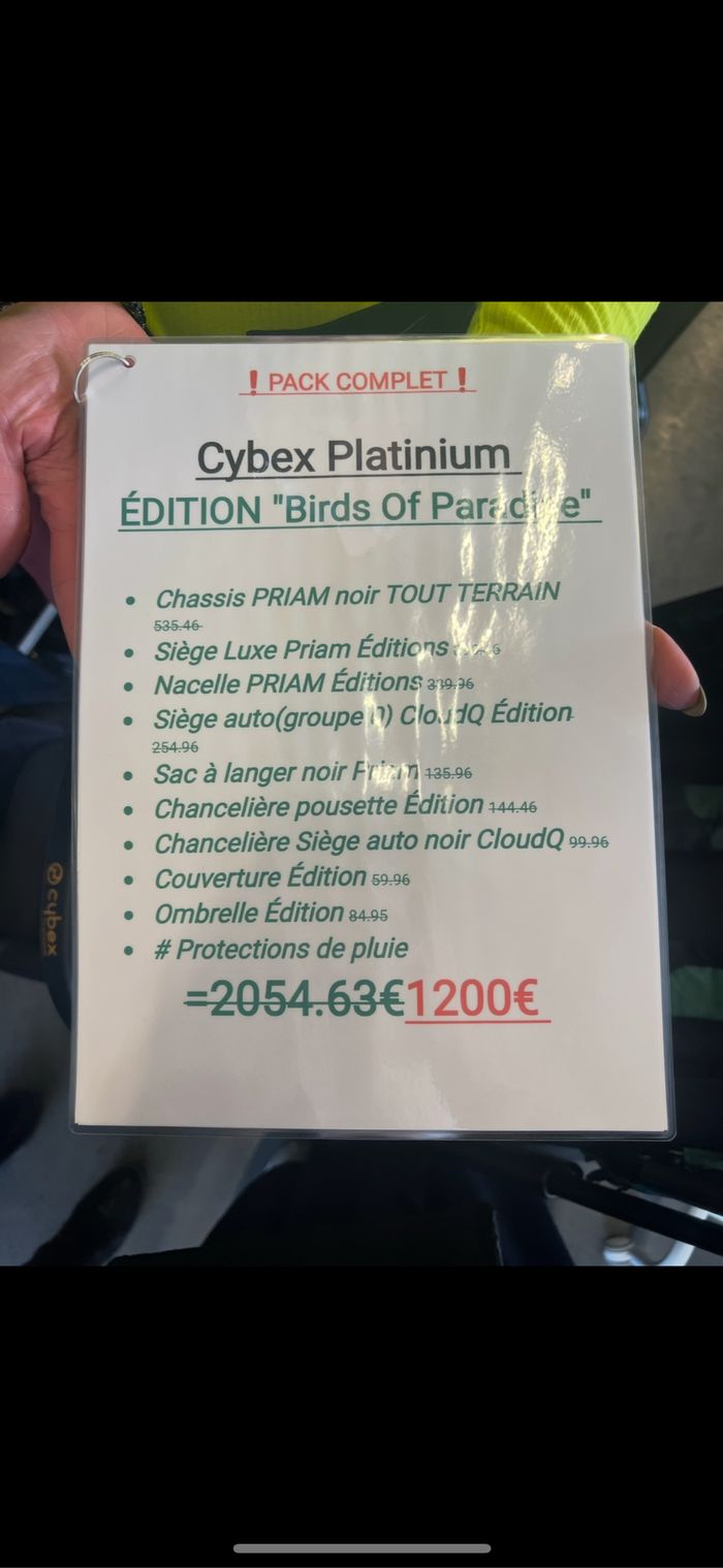 Poussette cybex complète « Birds of paradise » - photo numéro 10
