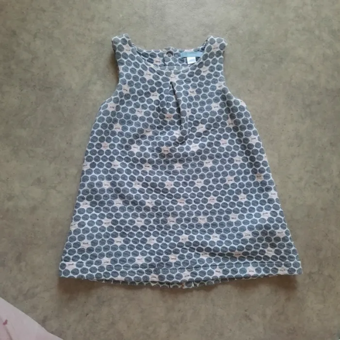 👗 Robe sans manches Obaïbi - 23M / 86 cm