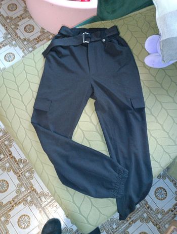 Pantalon cargo noir
