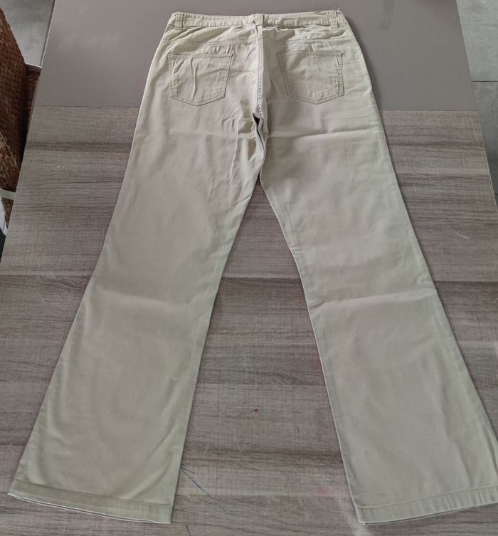 Jean marque Jacqueline Riu taille 40 vert pomme pour femme - photo numéro 6