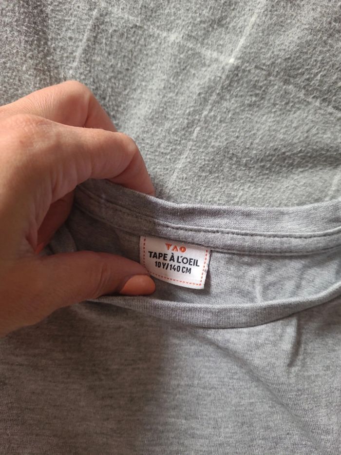 Tee shirt manches longues Tao 10 ans - photo numéro 2