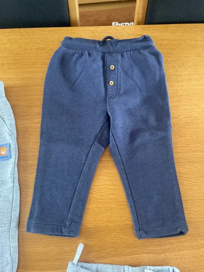 Lot 4 pantalon coton garçon 12 mois - photo numéro 6