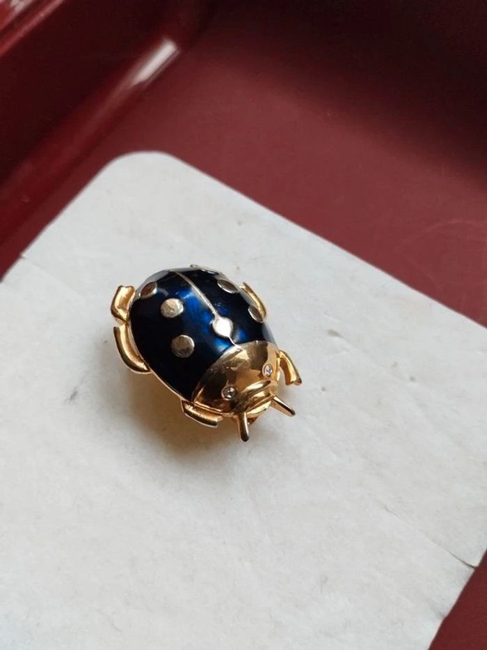 Broche Coccinelle Y.Rocher.