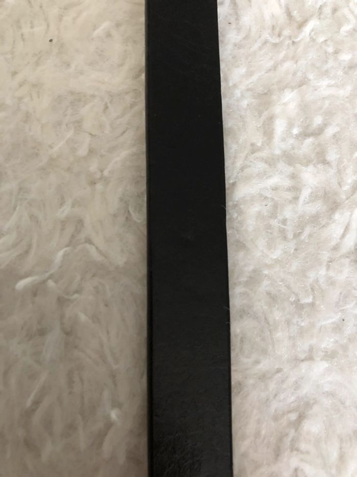 AN-Ceinture noire/argent punt o roma 110cm - photo numéro 7