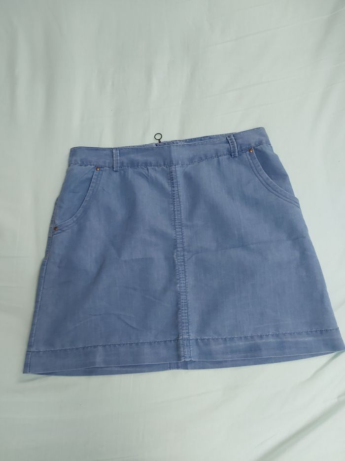 Mini-jupe denim - photo numéro 1