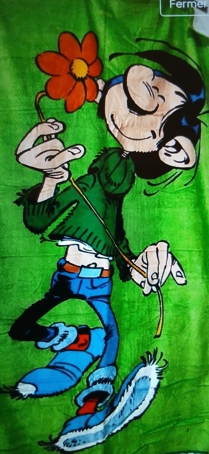 Serviette de bain Gaston lagaff