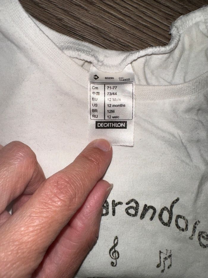 T shirt 12 mois - photo numéro 2