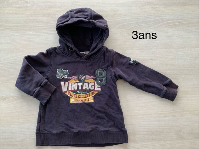 Sweat à capuche 3 ans