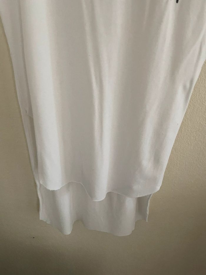#Long t-shirt blanc 🍀 - photo numéro 6