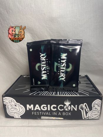 Lot de 2 boosters Mystery booster 2 Magiccon Festival in a box
