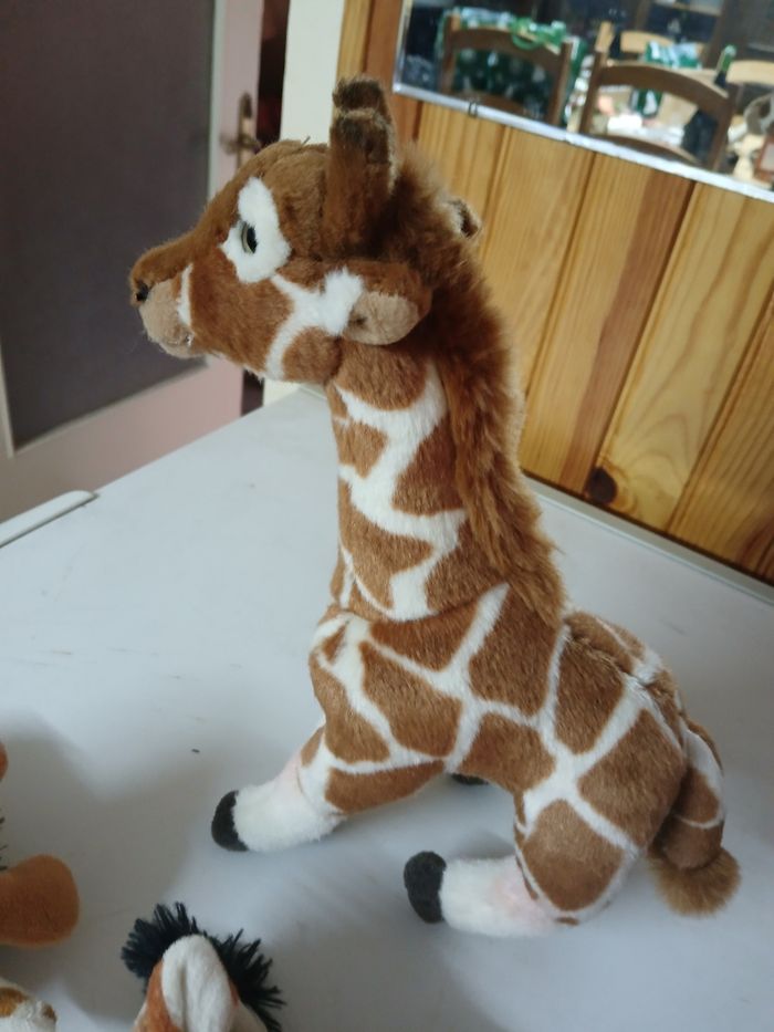 Lot de 3 girafes peluches - photo numéro 4