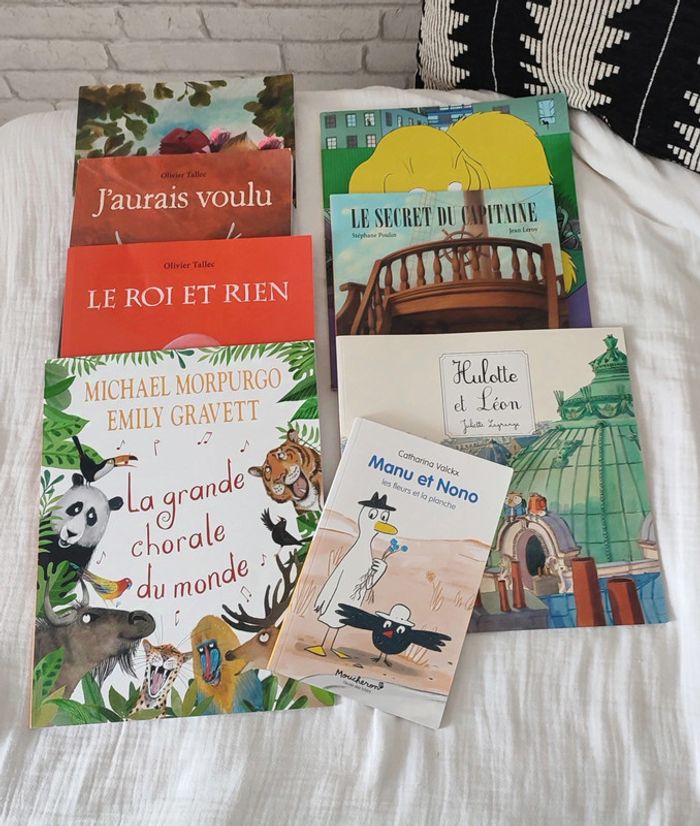 Lot 8 livres jeunesse école des loisirs Kilimax - photo numéro 2