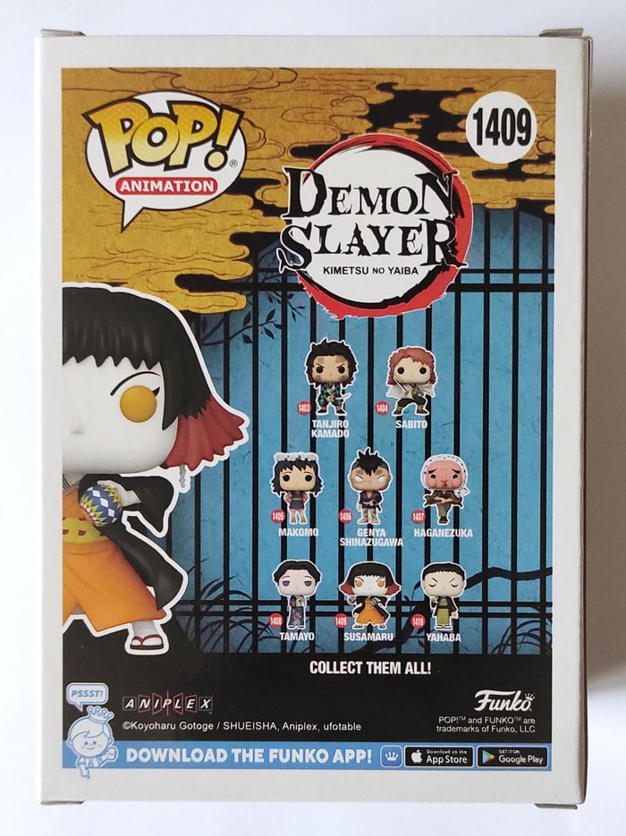 Funko POP Susamaru 1409 - Demon Slayer - Figurine Vinyle - photo numéro 3