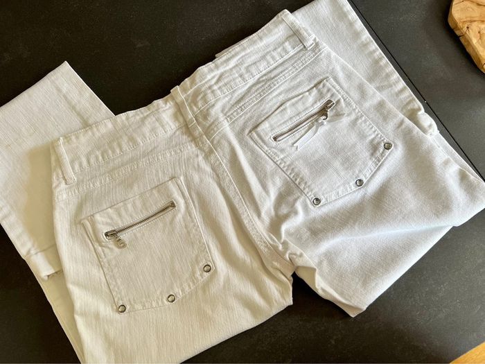 Jean 42 blanc - photo numéro 3