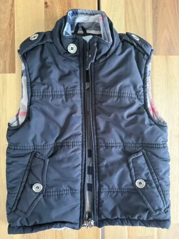 Veste sans manches burberry 12 18 mois