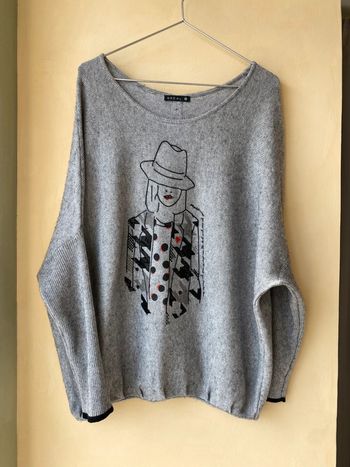 Pull gris Breal XL