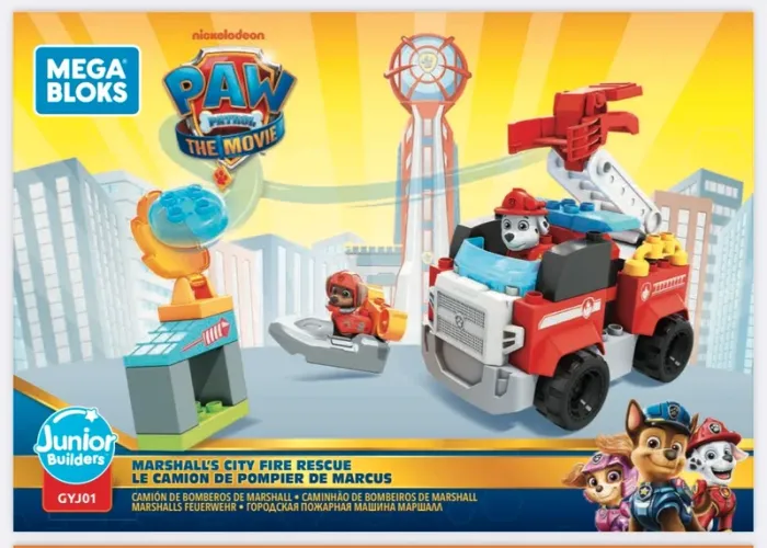 Mega bloks Pat Patrouille  Le Camion de Pompier de Marcus + Zuma - photo numéro 14