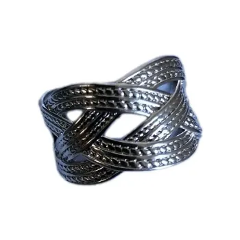 bague en argent taille 9 = France 59.5 = 18.9 mm