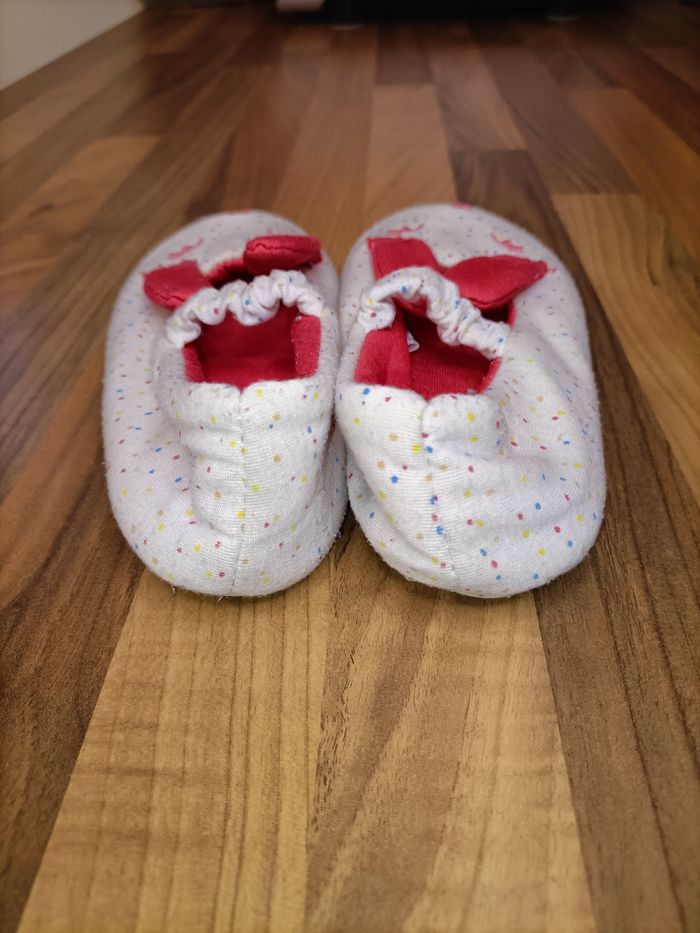 Chaussons lapins blanc et rose 27 tex - photo numéro 5