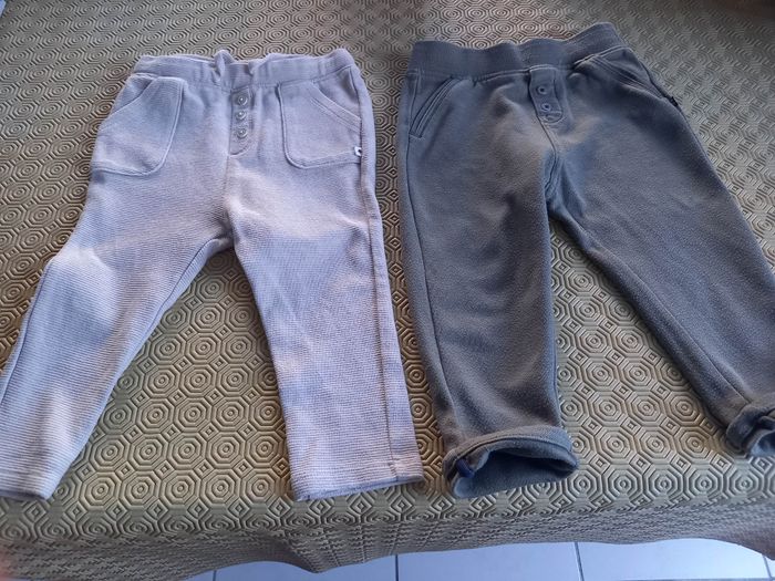 lot de pantalons OBAIBI et KIABI