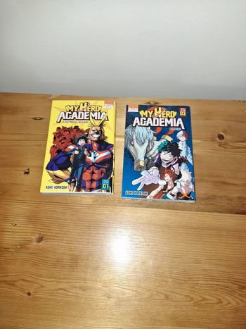 Manga My hero academia 2 tomes