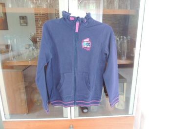 Sweat zippé fille Domyos 8 ans