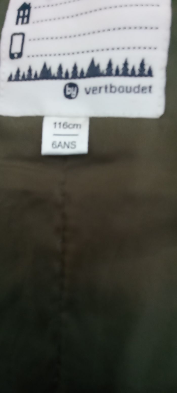 Parka enfant 6 ans 116 cm - photo numéro 5