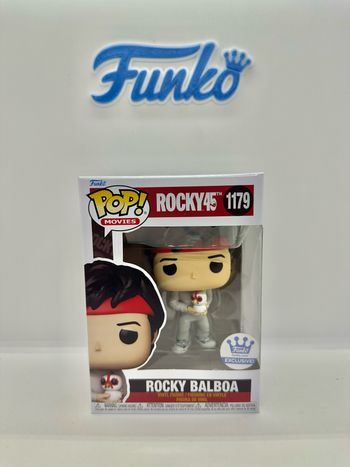 Funko Pop Rocky Balboa 1179 With Duck Exclusive