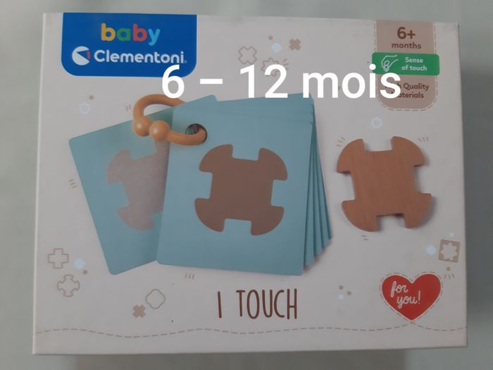 Coffret d'éveil - Je touche - baby clementoni - 6 / 12 mois