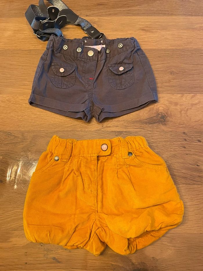 Lot de short et jupe fille 3 mois - photo numéro 3