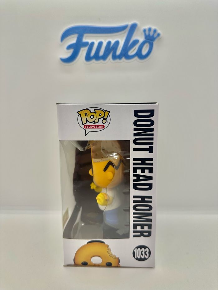 Funko Pop The Simpsons Donut Head Homer 1033 Hot Topic Exclusive 🇺🇸 - photo numéro 3