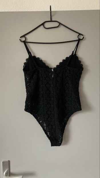 Body en dentelle noire, taille M