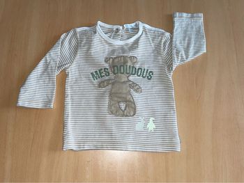 Tee shirt manches longues 9 mois