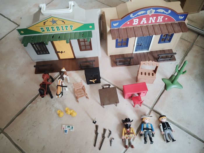 Maison shérif playmobil