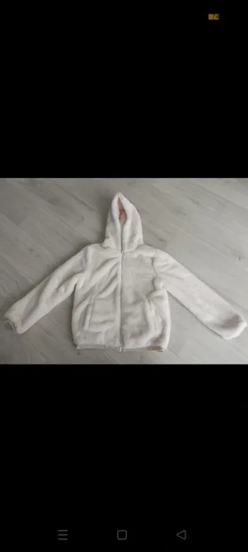 Veste fourrure enfant fille