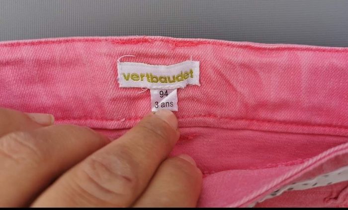 Jupe en jeans 3 ans fille Vertbaudet - photo numéro 3