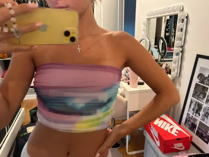 Bustier multicolore Bershka S 36