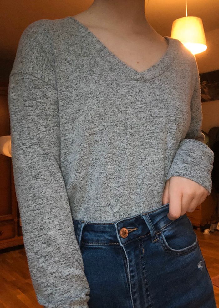Pull gris