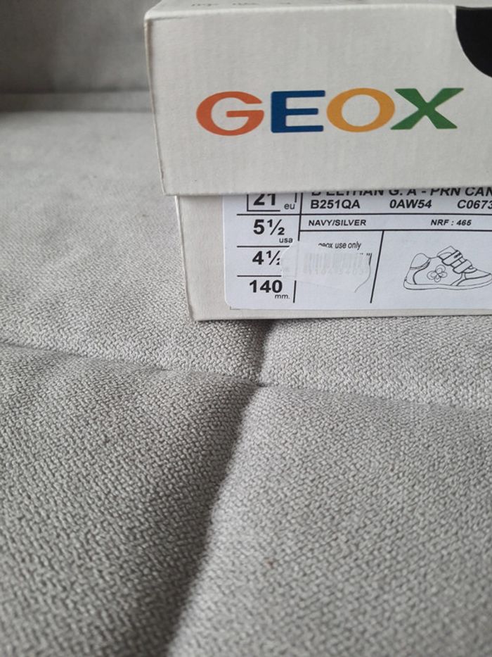 Baskets montantes Geox 1ers pas pointure 21 neuf avec étiquettes - photo numéro 8