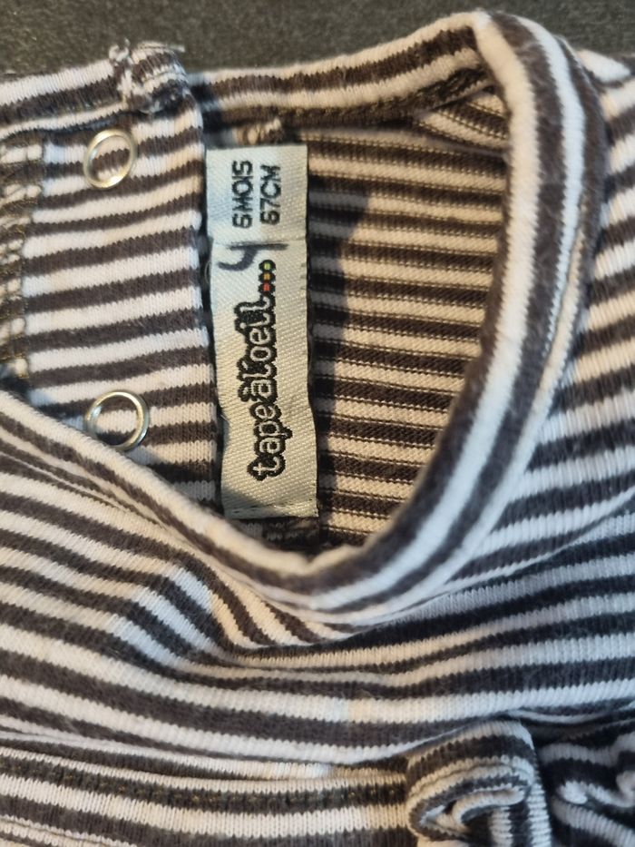 T-shirt manches longues Tape à l'œil 6 mois - photo numéro 2