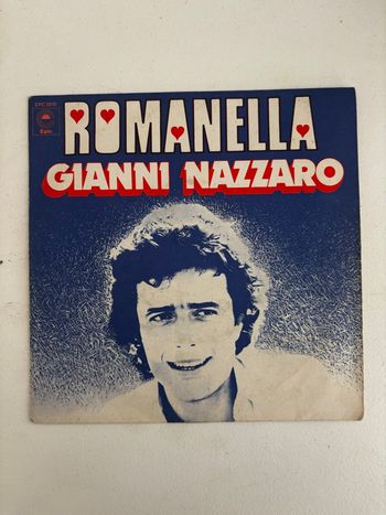 Vinyle 45 tours Gianni Nazzaro Romanella