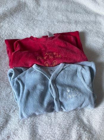 Lots de pyjamas 6mois
