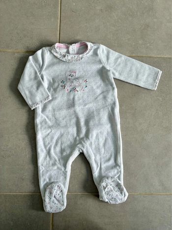 Pyjama velours Sergent Major 6 mois