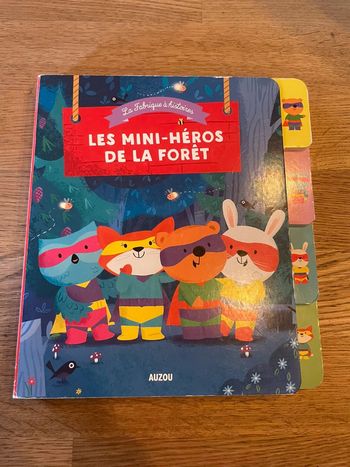Livre cartonné La fabrique à histoires Les mini héros de la forêt