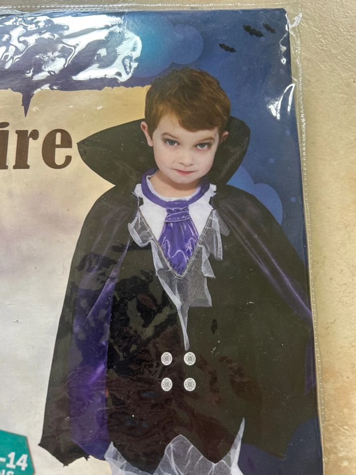 Déguisement Vampire 7-10 ans - photo numéro 4