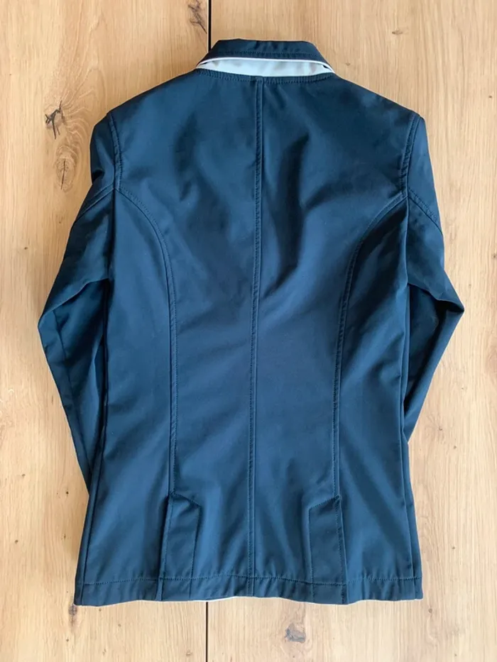 Veste de concours équitation Harcour, logo  brodé, taille S (36) - photo numéro 2